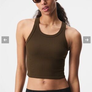 ALO Yoga | Tops | Alo Yoga Goddess Ribbed Go To Tank | Poshmark